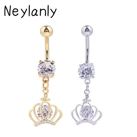 stainless steel navel rings|high quality belly rings.